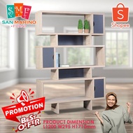 Hall Cabinet / Divider / Display Cabinet / Book Cabinet / File Cabinet ( L1200 X W295 X H1710 MM )