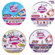 Zuru mini brands Series 2, 4 & 5 Collector's Case (case only) from various countries 微縮迷你超市食玩收納盒