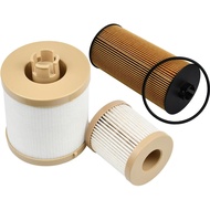 Oil & Fuel Filter Kit Replacement for 2003-2010 Ford 6.0L/6.4L Powerstroke F250 F350 F450 F550 Super