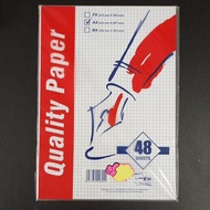 UNI A4 SQUARE PAPER 48'S