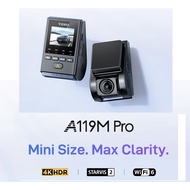 [Ready Stock] VIOFO A119M Pro A119mini Pro 4K Free CPL  Voice Control Dash Camera