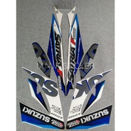Raider 150 Reborn Decals/Sticker 2016 model carb Blue White