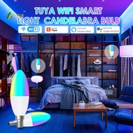 【Fast delivery】 Led Magic Bulbs With Alexa Google Home Alice Timer Rgb Wifi Smart Light Bulb 5w Brig