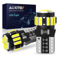 AUXITO 2Pcs T10ไฟแอลอีดีสว่างมากไม่มีข้อผิดพลาด W5W 168 194หลอดไฟ Led Canbus รถยนต์ไฟเก๋งสำหรับที่จอดรถ12V