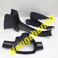 * HONDA NX105 COVER TANK LEG SHIELD SET WHITE ORIGINAL HANDLE COVER REAR