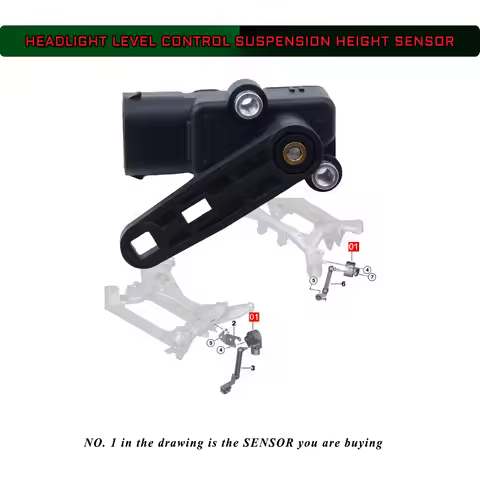 Headlight Levelling Suspension Height Level Sensor for BMW XM X3 X4 X5 X6 X7 37146895467 37146853747