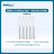 BBELL Cutlery Set Dinner Knife in 5 pieces