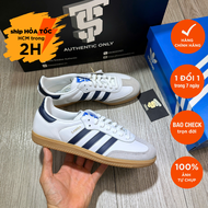 [CHÍNH HÃNG] Giày thể thao ADIDAS SAMBA OG WHITE NIGHT INDIGO GUM IF3814 Full Box Tag Auth