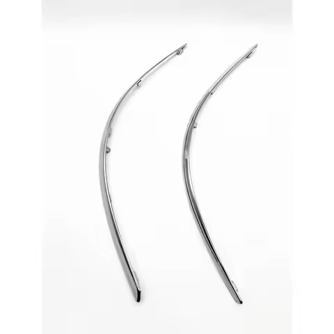 OE A1698851921 A1698852021 Chrome Plated Left Right Trim Strips Rear Bumper For Benz W245 B160 B180 