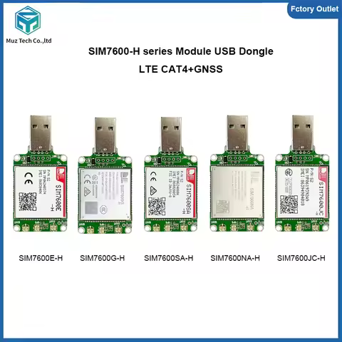 SIMcom 4G LTE CAT4 Module USB Dongle Support GNSS SIM7600G-H SIM7600E-H SIM7600SA-H SIM7600NA-H brea