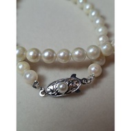 TH145035 Akoya Pearl Necklace From Japan Beautiful And Shiny Pearls Nature