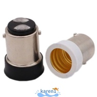 KA Lamp Holder, Converter Socket Adapter Halogen Light Base, Durable E15D to E14 Screw Bulb B15 to E12 LED Light Bulb Holder Home