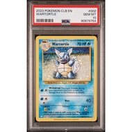 [PSA 10] 2023 POKEMON CLB-TRADING CARD GAME CLASSIC BLASTOISE & SUICUNE ex DECK 002 WARTORTLE GEM MI