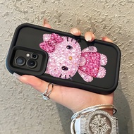 Casing hp For VIVO Y75 5G Y77 5G Y33s 5G Y33e 5G Case Cat Gem Crystal Softcase Kesing Premium Matte 