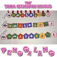 TKK Bet Special Skills Mark ScoutPRAMUKA 1 Package (10 pcs)