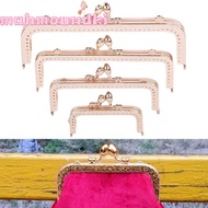 MAHMOUNDKI Purse Frame Kiss Clasp Bag Making Metal Bag Clasps Handle Bag Accessories Bag Frame Buckl