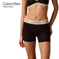 CALVIN KLEIN กางเกงชั้นในผู้หญิง ทรง Boxer Briefs Heritage Cotton รุ่น QF8371 UB1 - สีดำ