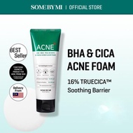 [SOME BY MI] 30 Days Miracle Acne Clear Foam 100ml --Oily Skin Facial cleanser, AHA, BHA, PHA Cleansing foam