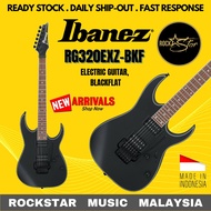 Ibanez RG320EXZ Electric Guitar, Black Flat (RG320EXZ)