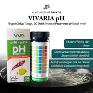 Vivaria Test Strip Water pH Measuring Tool