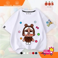 COD Baju Budak Perempuan Lelaki Tshirt CRYBABY Crying Again Cotton 100 Top Cute Kids T Shirt Fashion