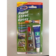 V-TECH REPID STEEL EPOXY V TECH 4 MINUTES 56.8G VT-140B1