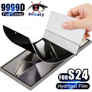 Samsung Galaxy S24 Ultra S23 S22 S21 S20 Plus Full Cover Anti-Spy Hydrogel Film Privacy Screen Protector Film