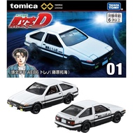 Tomica Premium Unlimited Initial D AE86 Toyota Sprinter Trueno Diecast Car Takara Tomy