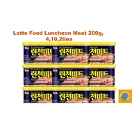 Lotte Food Luncheon Meat 200g 4, 10, 20 cans