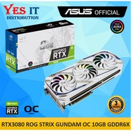 Asus Nvidia GeForce RTX 3080 ROG Strix Gundam OC 10GB GDDR6X Graphics Card ( ROG-STRIX-GeForce-RTX-3