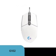 Logitech G102 LIGHTSYNC Gaming Mouse 8000 DPI (เมาส์เกมมิ่ง ปุ่มมาโคร 6 ปุ่ม ตั้งค่าความเร็วได้ 5 ระ