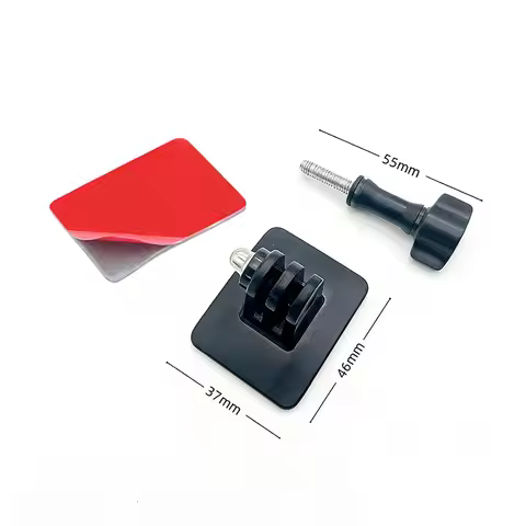 For GoPro Accessories Helmet Arm curved + Sticker Vlog Riding for Gopro12 Insta360 X3 DJI OSMO Actio