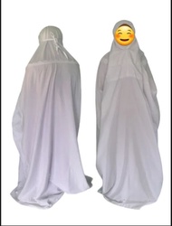 mukena terusan dewasa /blus katun mikro