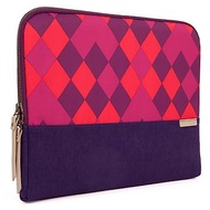 【STM】Grace Sleeve 15吋 時尚菱格紋筆電内袋 / 防震包 (紫)