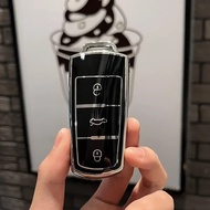 Car Key Cover Case Shell Holder Protector Fob For Volkswagen VW CC Passat B6 B7 Passat 3C CC Maogota