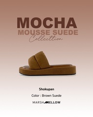 MOCHA MOUSSE SUEDE COLLECTION - MARSHMELLOW น้องรองเท้าผ้ากำมะหยี่