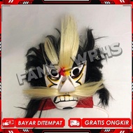 Kropyok Ganongan Children's Ganongan Mask Quality White Color Vg-54 Hq-72