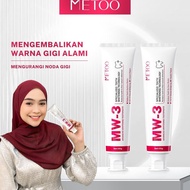 Bpommetoo Mw3 D Whitening Tootaste 100G2 Gi Putih Bebas Sensitif Bebas Karang Gi Pasta Gi Probiotik 