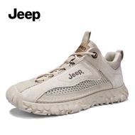Jeep jeep Men's Shoes 2023 New Style Summer Casual Shoes Breathable Mesh Sports Shoes Men's Outdoor 
