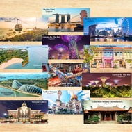 Singapore Souvenir Fridge Magnet Door Food Culture Festivities 10 cm x 5