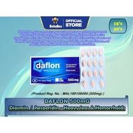 Daflon 500mg Diosmin + Hesperidin 15'S / 30'S untuk Buasir