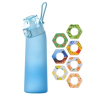 650ML Scent Flavored Water Bottle Scent Water Cup Sports Bottle with 7 Flavor Pods Air Water Up Bott