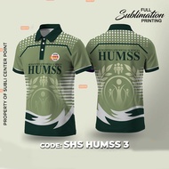 [FREE CUSTOME]HUMSS FULL SUBLIMATION SHIRTS & POLO SHIRTS MEN AND WOMEN'S TOP'S SHIRT CODE:3