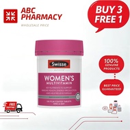 [ABC PHARMACY Store] Swisse Ultivite Women's Multivitamin 120 Tablets Energy Immune Support Multimin