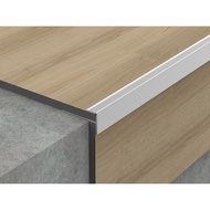 F nosing aluminium profile for vinyl,carpet &amp; SPC flooring accessoeies (3mm&amp;5mm)