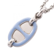 【二手】愛馬仕 HERMES 項鍊 Chaine d'Ancre Mini Maillon PM 藍色 其他 Mini Maillon PM 項鍊 女士 二手 A