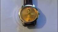 毛澤東 為人民服務 金色手錶 有電