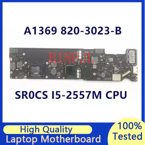 820-3023-A Mainboard For MacBook A1369 With SR0CS I5-2557U CPU Laptop Motherboard 100% Full Tested W
