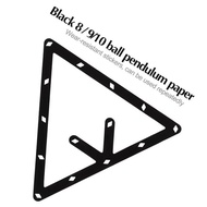 1SET/ 6PCS 8/9Ball Triangle Billiard Ball Rack/Pro Magic Rack Billiard/Round Magic Ball Rack Ball/