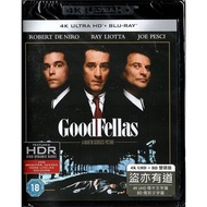 Goodfellas《盜亦有道》(1990) (4K Ultra HD + Blu-ray) (英國版) [4K UHD BD] [4K藍光影碟]